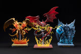 Yu-Gi-Oh! Egyptian God Statue set (The Winged Dragon of Ra & Slifer the Sky Dragon & Obelisk the Tormentor)