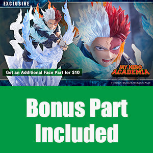 ARTFX J Shoto Todoroki Coldflame's Pale Blade Ver. With Bonus Part Included