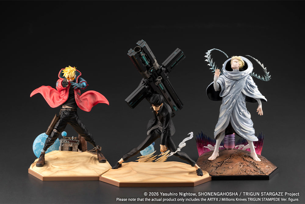 ARTFX J Millions Knives TRIGUN STAMPEDE Ver. – KOTOBUKIYA US ONLINE