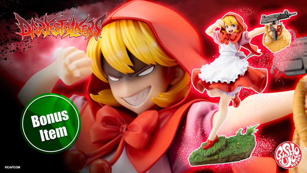 DARK STALKERS B.B.Hood BISHOUJO STATUE Bonus Face Expression Part(s)