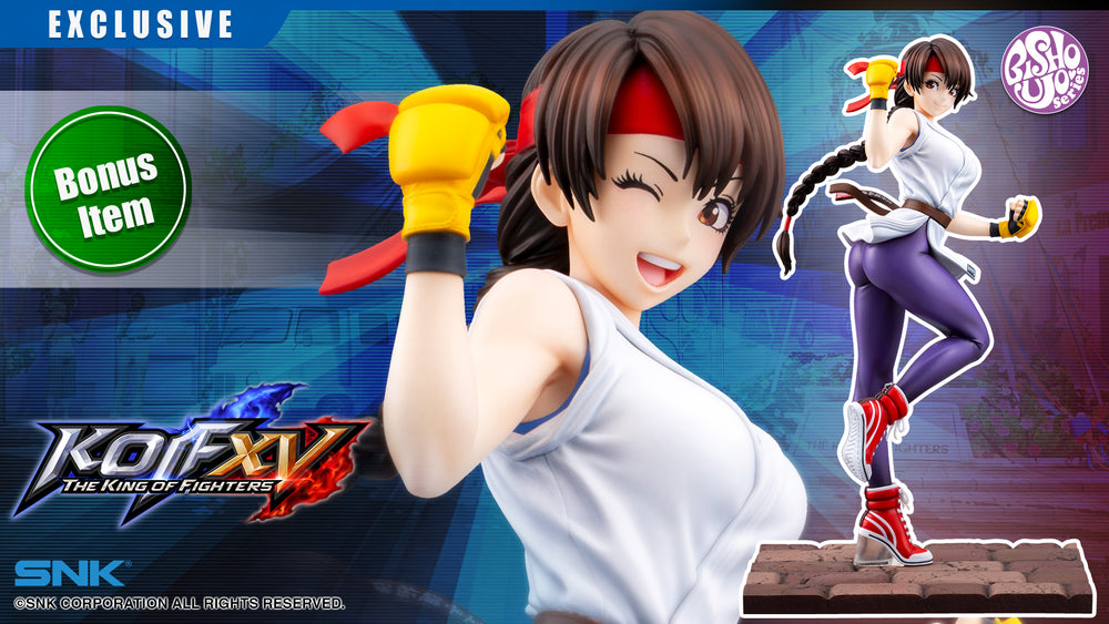 SNK THE KING OF FIGHTERS XV YURI SAKAZAKI BISHOUJO STATUE Bonus Face Expression Part(s)
