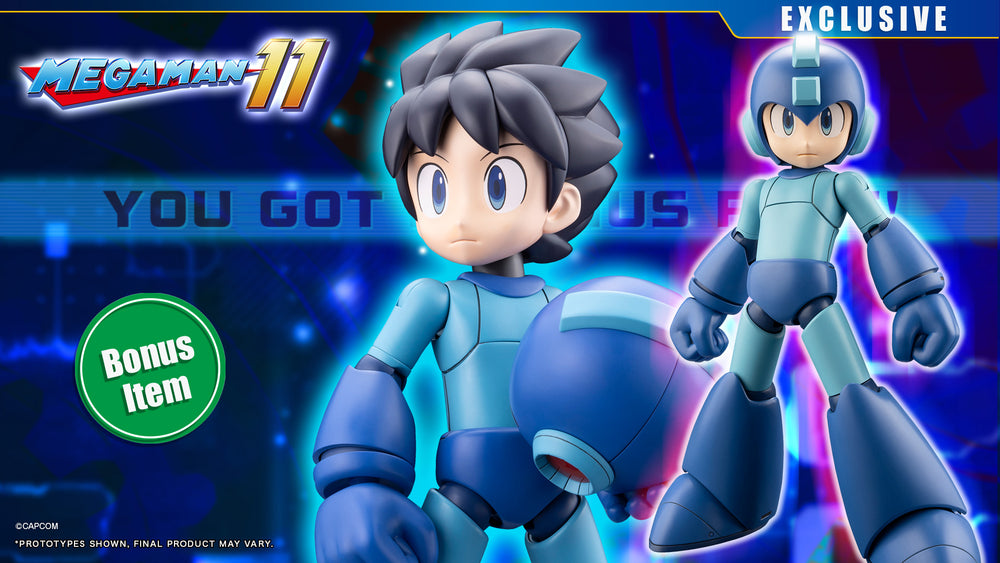 GRANDE SCALE MEGA MAN -MEGA MAN 11 Ver.- / ROCKMAN -ROCKMAN 11 Ver.- Bonus Face Part(s)