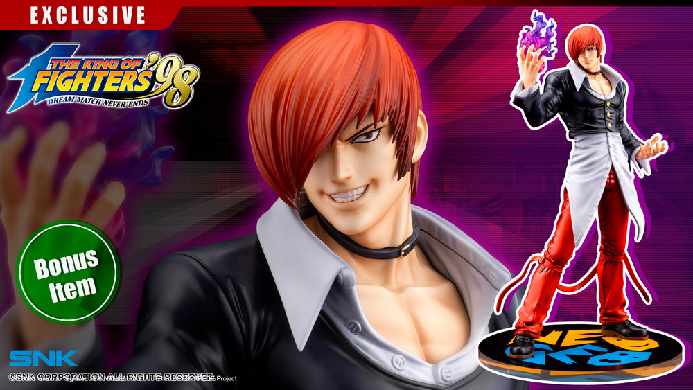 IORI YAGAMI THE KING OF FIGHTERS '98 Ver. Bonus Face Expression Part(s)