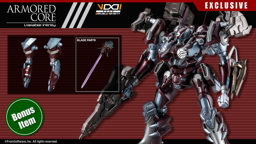 MIRAGE C01-GAEA RED METAL Ver. Bonus Arm Unit