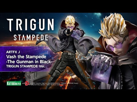 ARTFX J Vash the Stampede -The Gunman in Black- TRIGUN STAMPEDE Ver.