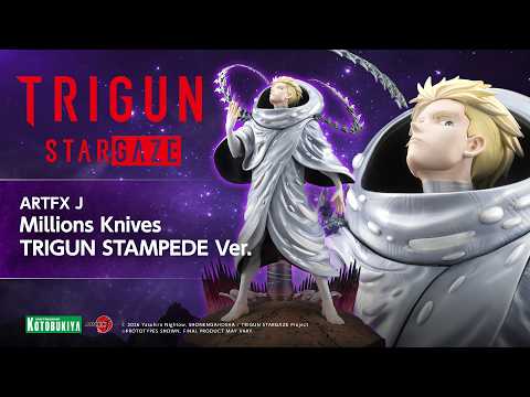 ARTFX J Millions Knives TRIGUN STAMPEDE Ver.