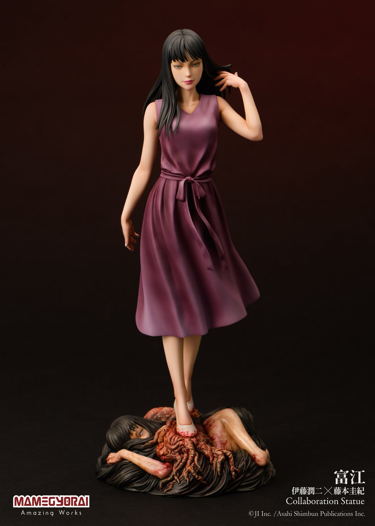 Junji Ito × Yoshiki Fujimoto TOMIE Collaboration Statue