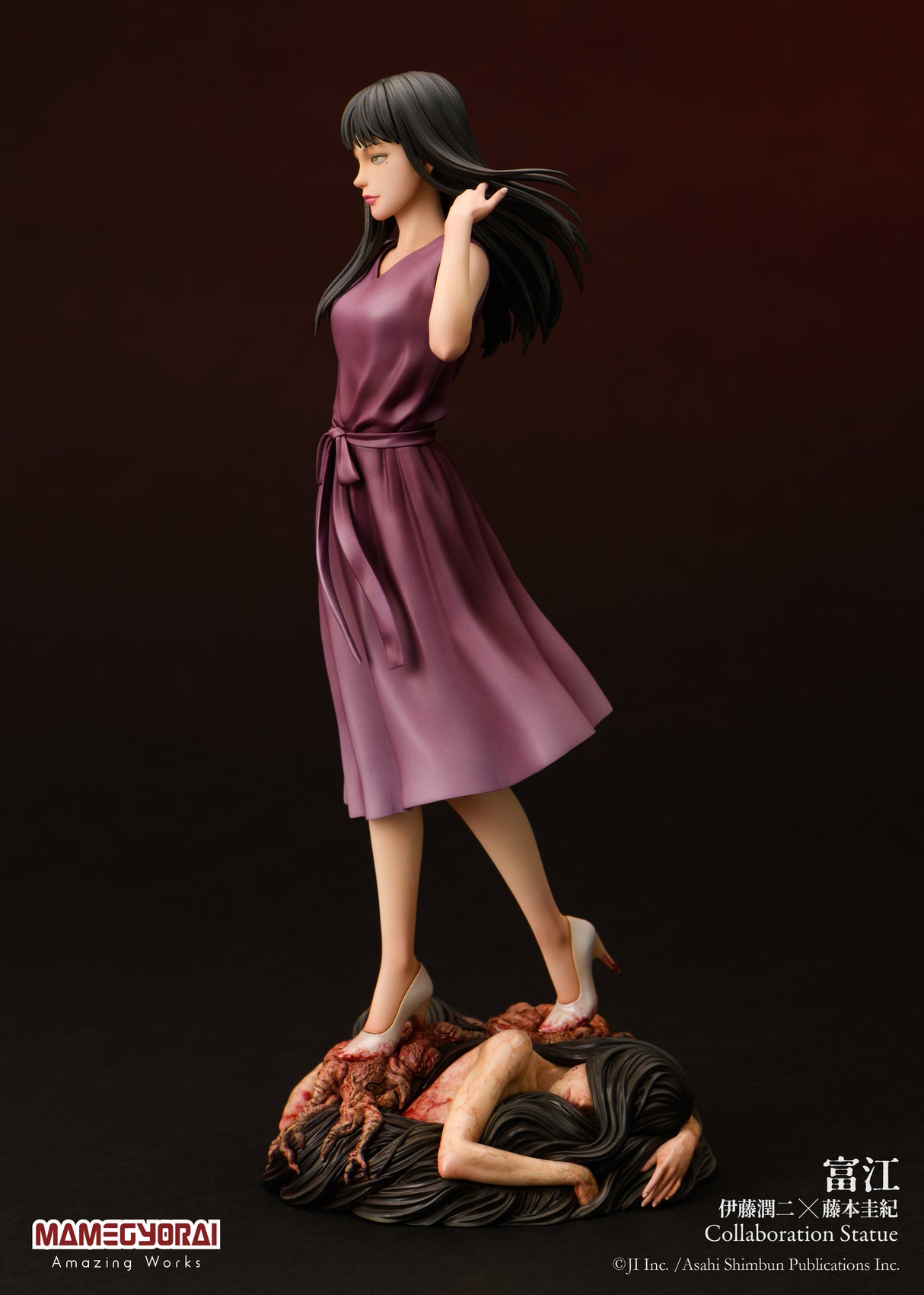 Junji Ito × Yoshiki Fujimoto TOMIE Collaboration Statue